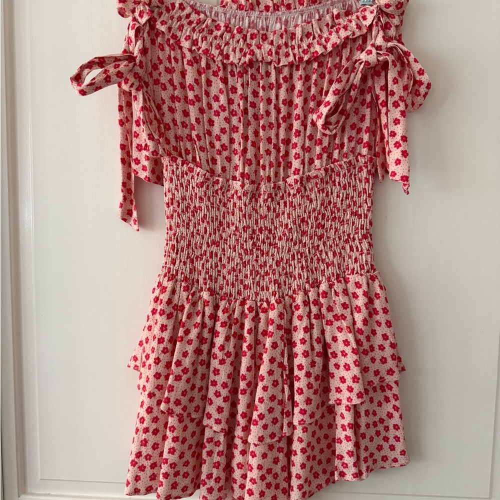 Blue Life Red Romper